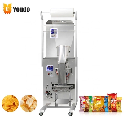 Food Potato Chips Packing Machine With Inflation Function In Bag